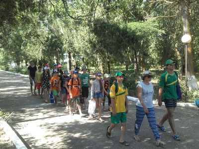Юные спортсмены Центрального округа вернулись из туристического похода