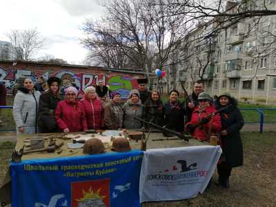 В микрорайоне Фестивальном общественники провели военно-тактическую игру «Сыны Победы»