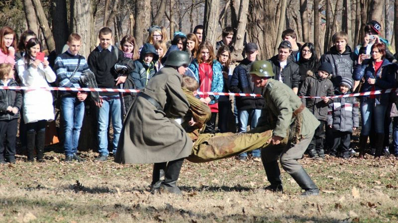 В Краснодаре показали историческую реконструкцию
