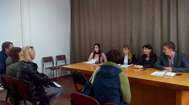 В станице Старокорсунской состоялся личный приём депутата ЗСК Краснодарского края Ю.С.Алешкевич