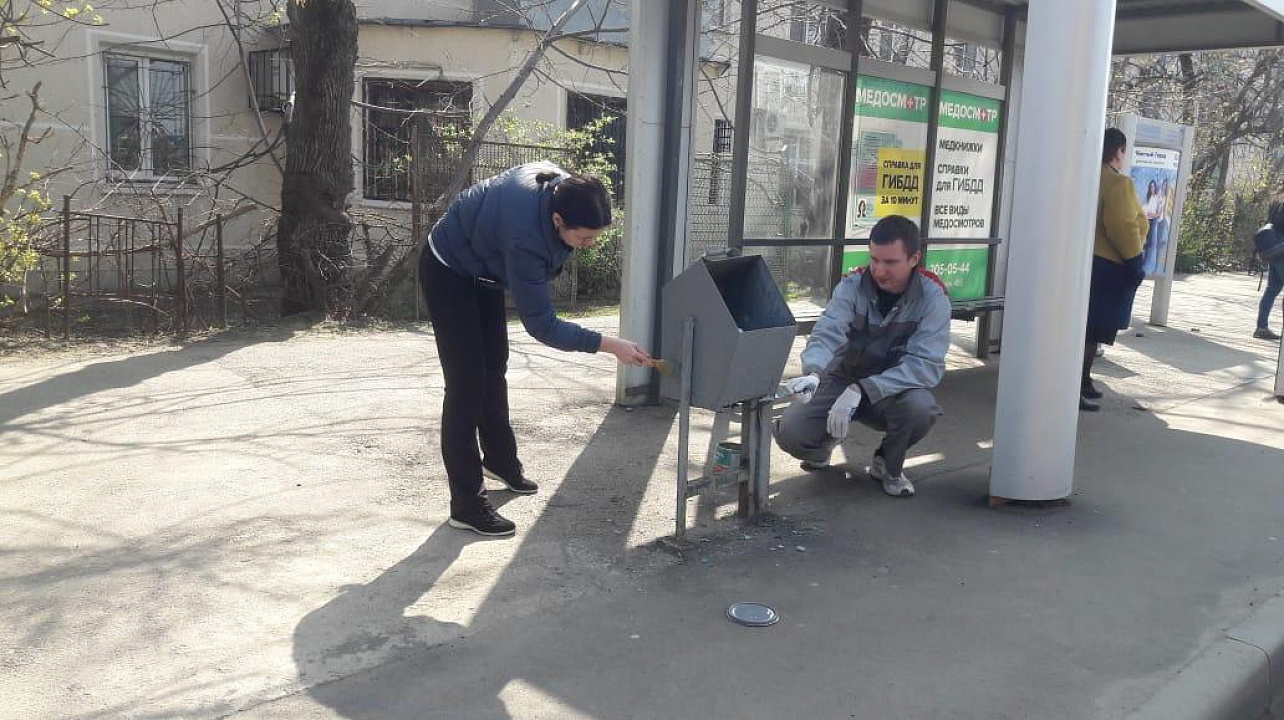 В Западном округе продолжаются работы  по наведению санитарного порядка и благоустройства