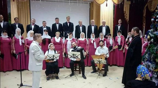 Академический хор городского дома культуры Западного округа выступил в воскресной школе