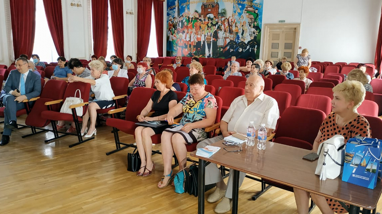 Председатель Совета ветеранов Центрального округа отчитался о проделанной работе