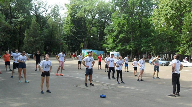 Жара спорту не помеха