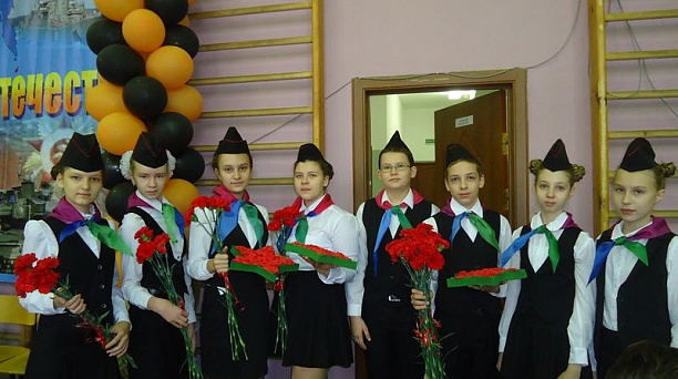 Акция "Звезда Победы" прошла в школе № 101 Западного округа