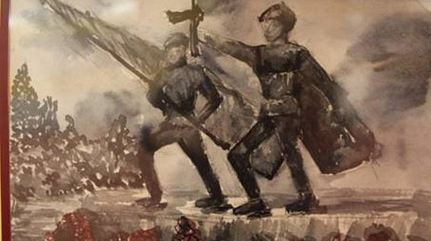 Школьники Центрального округа рисуют Победу