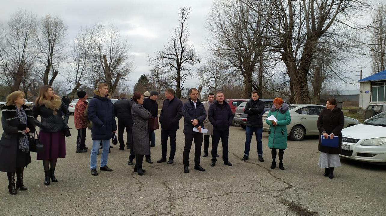 В посёлке Дорожном состоялась очередная встреча с жителями