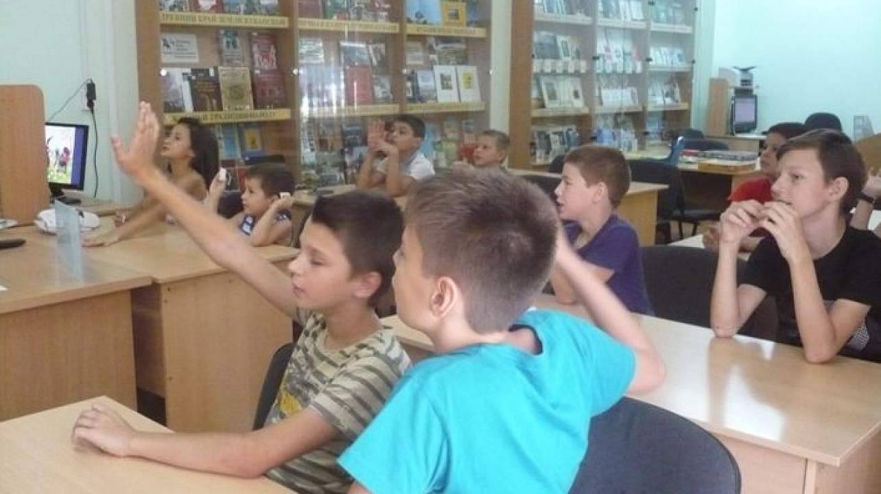 литературый видеокалейдоскоп «Праздник дружбы» в библиотеке им. Н. К. Крупской