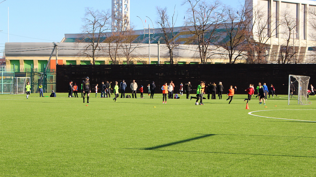 В Краснодаре определили победителей краснодарской Лиги дворового футбола