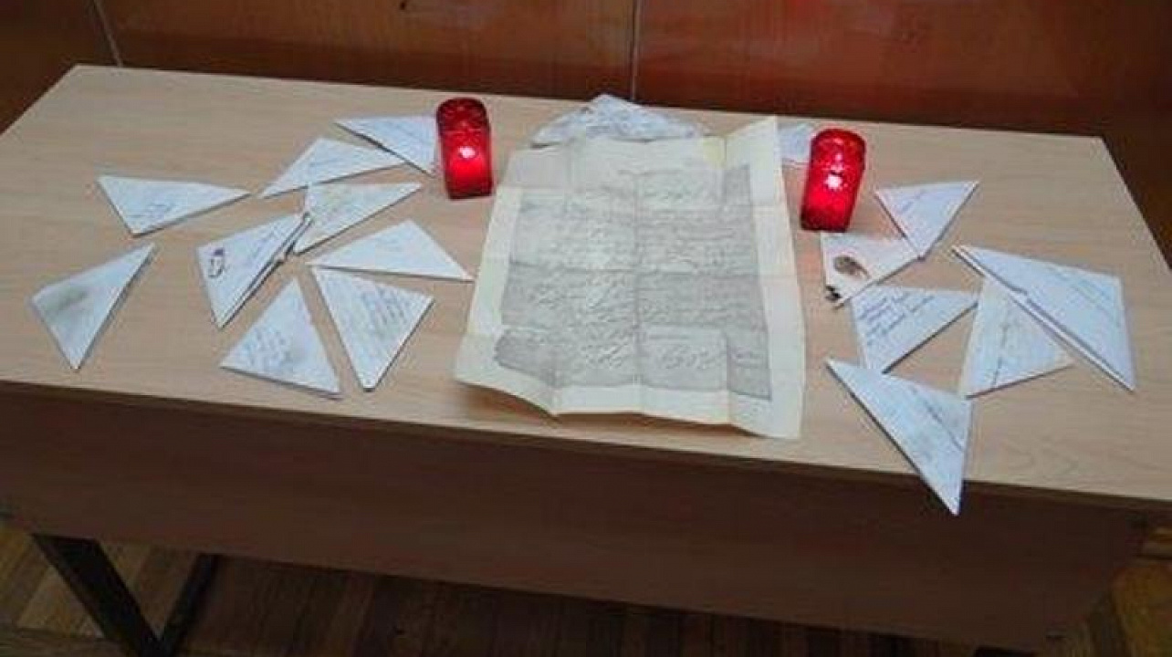 В гимназии № 92 прошла акция «Письмо неизвестному герою»