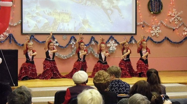 Артисты Дома культуры Западного округа провели серию новогодних праздников