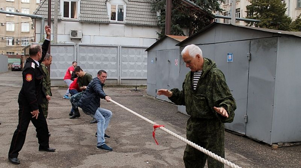 Казаки провели соревнования