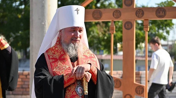 Евгений Наумов поздравил митрополита Екатеринодарского и Кубанского Василия с днём рождения