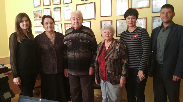 Ветерана войны, труженика тыла Николая Александровича Данькина поздравили с 90-летием