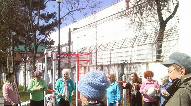 Группа здоровья создана в общественной организации пенсионеров, ветеранов, инвалидов Западного округа