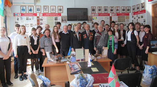 В школе № 6 состоялась встреча с ветеранами ВОВ