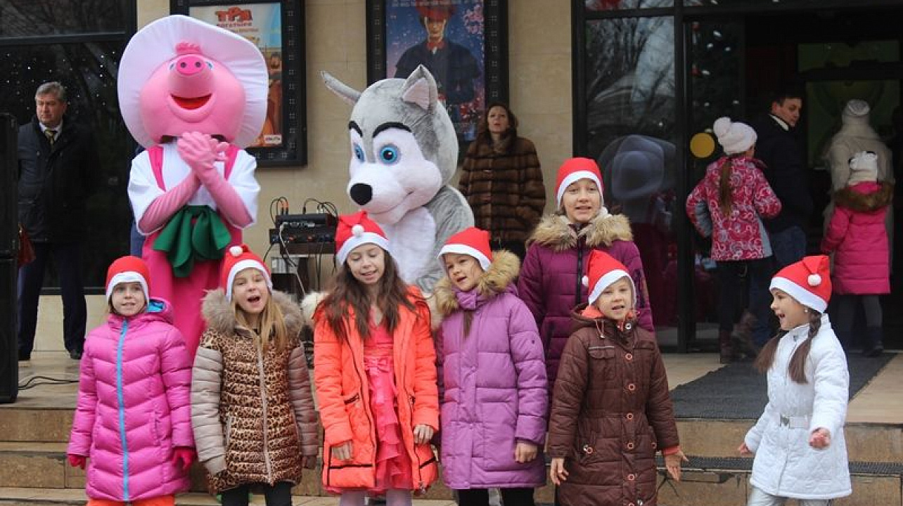 В Центральном округе прошел новогодний праздник