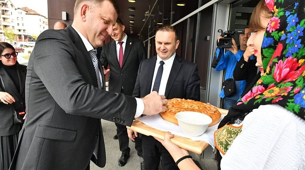  Краснодарская делегация поздравила город-партнёр Восточное Сараево с Днём города 