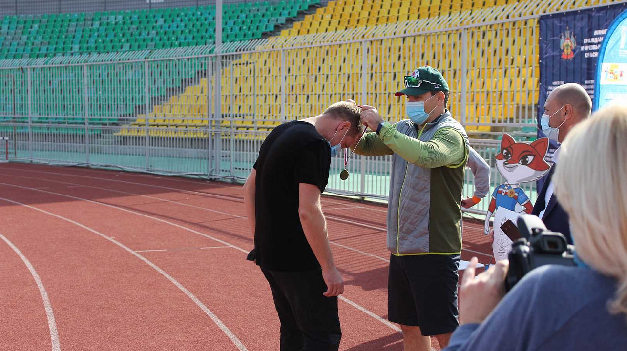 Министерство ГО и ЧС стало участником "Эстафеты ГТО"