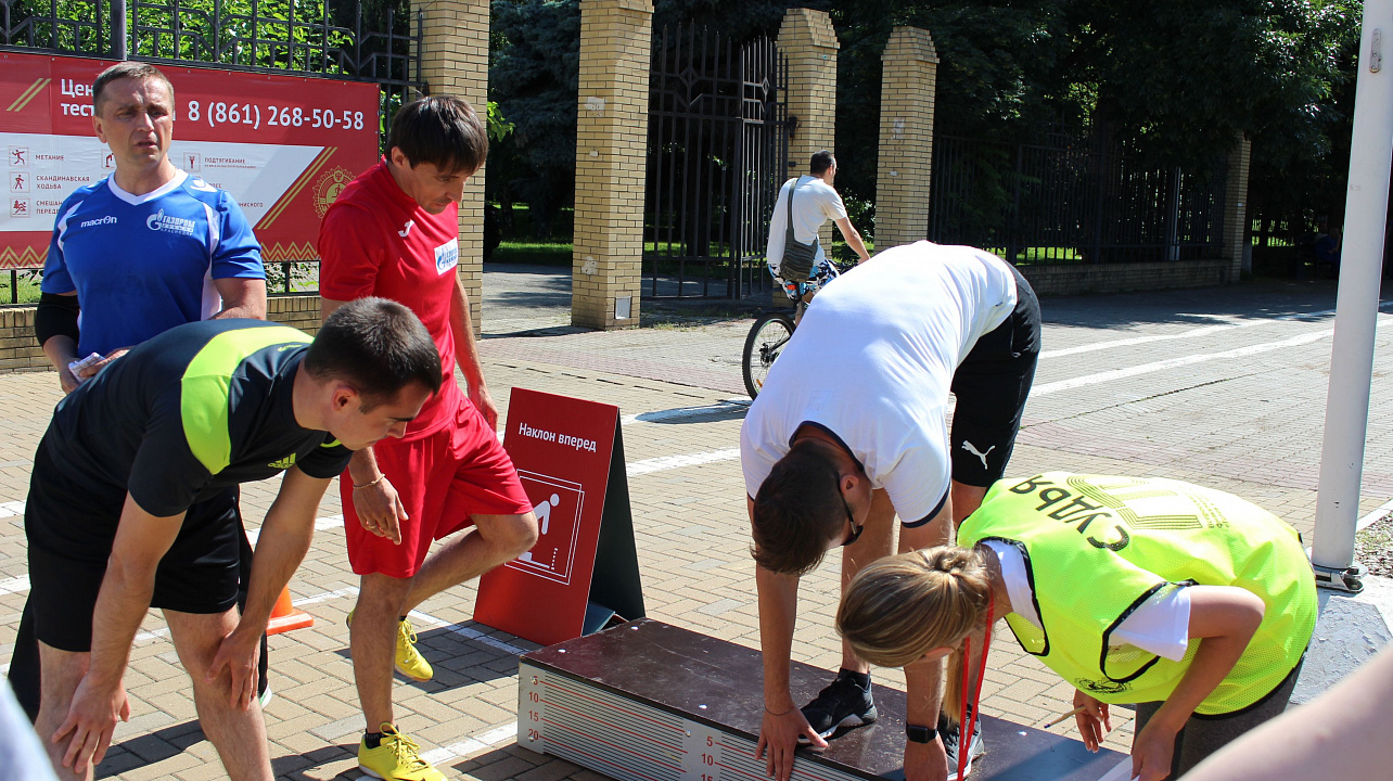 ООО «Газпром добыча Краснодар» передали «Эстафету ГТО» депутатам