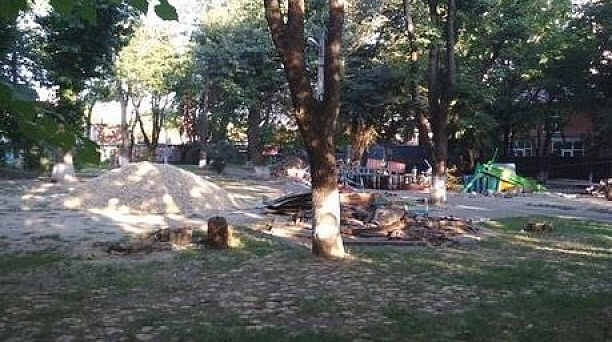 Территорию сквера «Майский» по улице Совхозной благоустроят до конца года