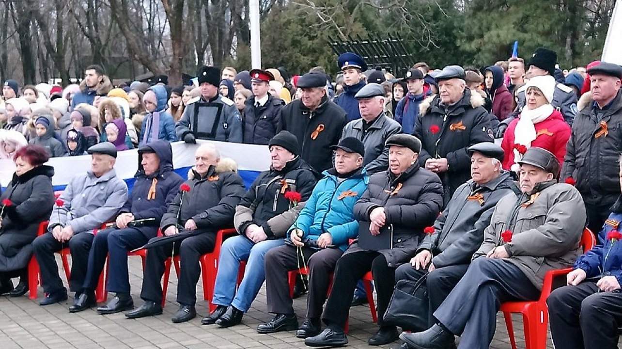 Актив Западного округа принял участие в мероприятии, посвященном открытию Года памяти и славы в Краснодаре