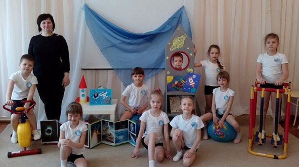 В детском саду Западного округа прошло спортивное развлечение