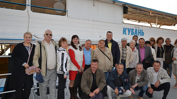 Прикубанские чернобыльцы побывали на экскурсии по реке Кубань