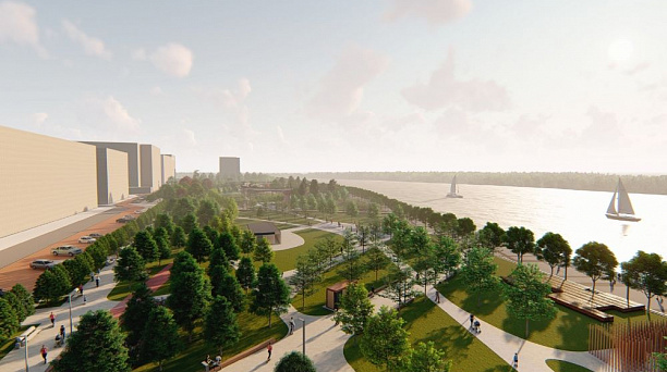 В Краснодаре представили концепцию развития набережной вдоль реки Кубань от Юбилейного микрорайона до Тургеневского моста