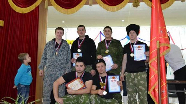 Казачьи игры  прошли в хуторе Ленина