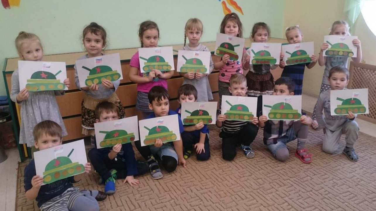 Воспитанники детского сада № 11 познакомились с военной техникой
