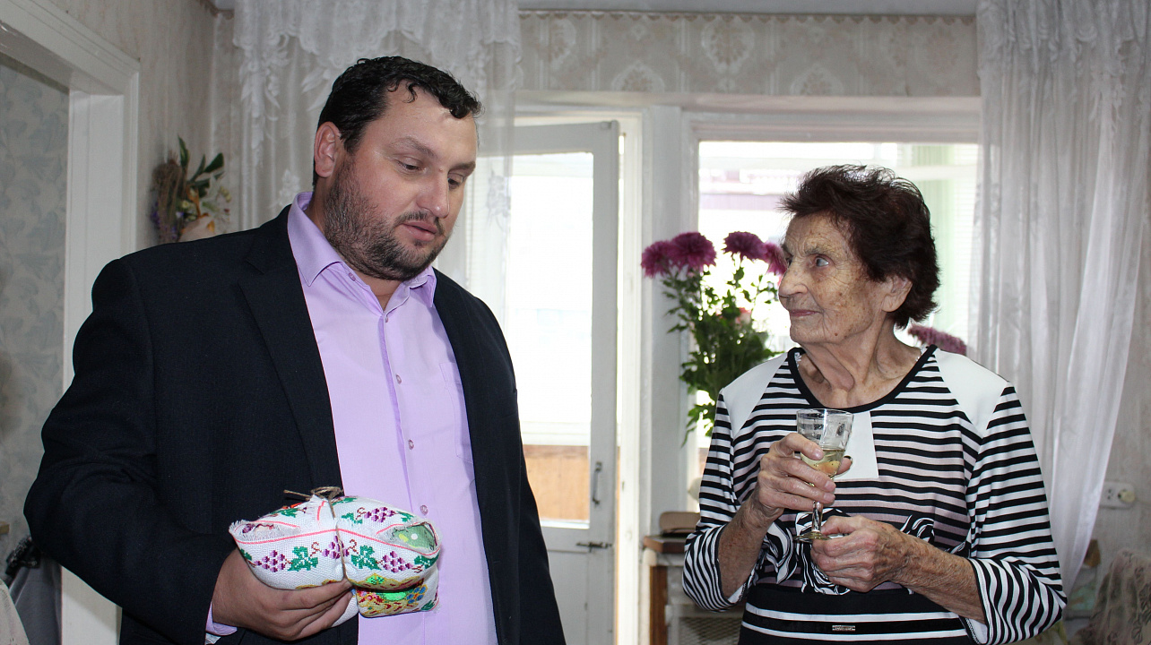 Жительнице Центрального округа Савченко Прасковье Алексеевне исполнилось 100 лет