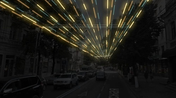 В Краснодаре объявлен конкурс концепций декоративного освещения ул. Красной