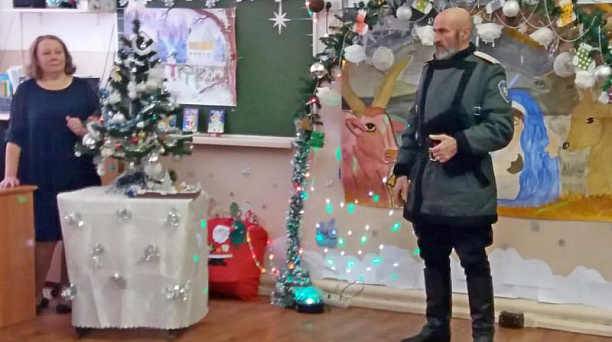 Рождественское представление для казаков