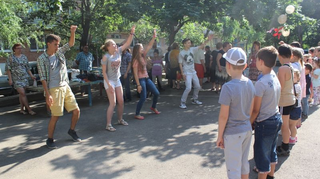 В Центральном округе проходят праздники, посвященные Дню защиты детей