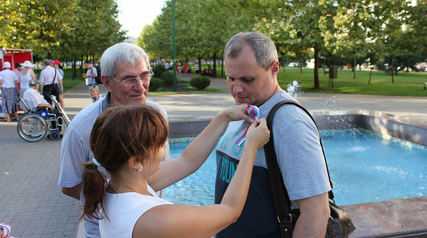 На Бульваре Платановом состоялась концертная программа