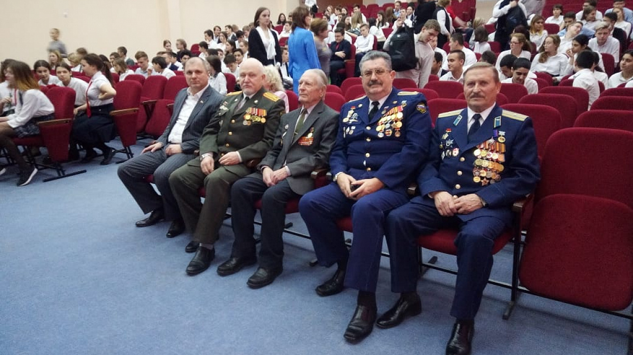Воины-интернационалисты Прикубанского округа стали почетными гостями открытого урока в школе №66