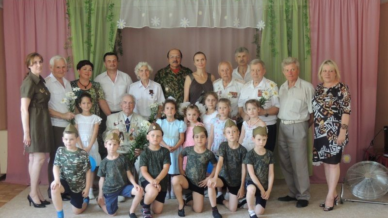 В детском саду № 87 состоялось торжественное мероприятие, по случаю празднования  годовщины основания музея «Воинской Славы»