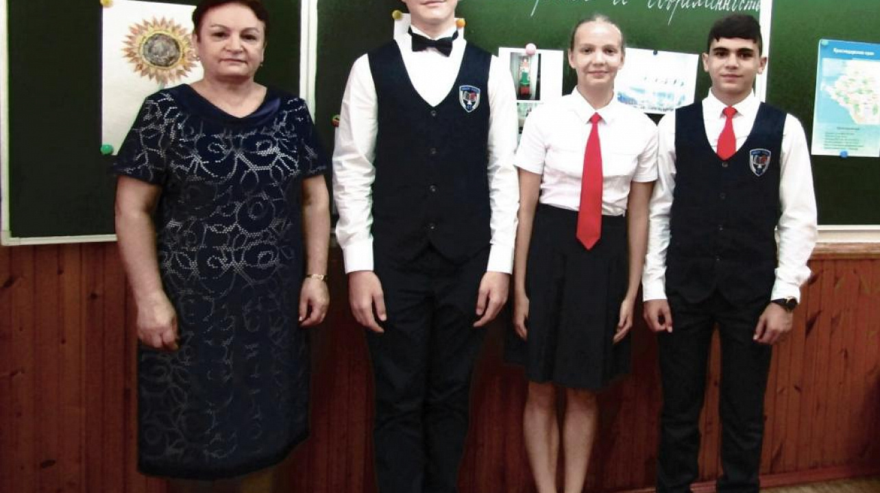 В школе Западного округа прошел классный час, посвященный юбилею образования Краснодарского края