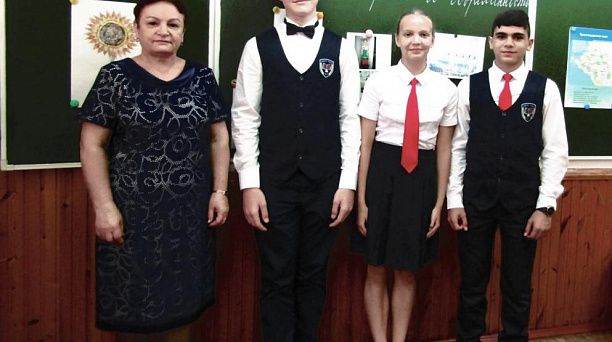 В школе Западного округа прошел классный час, посвященный юбилею образования Краснодарского края