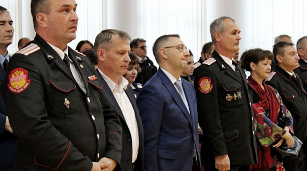 Торжественный прием атамана Екатеринодарского РКО прошёл в Краснодаре
