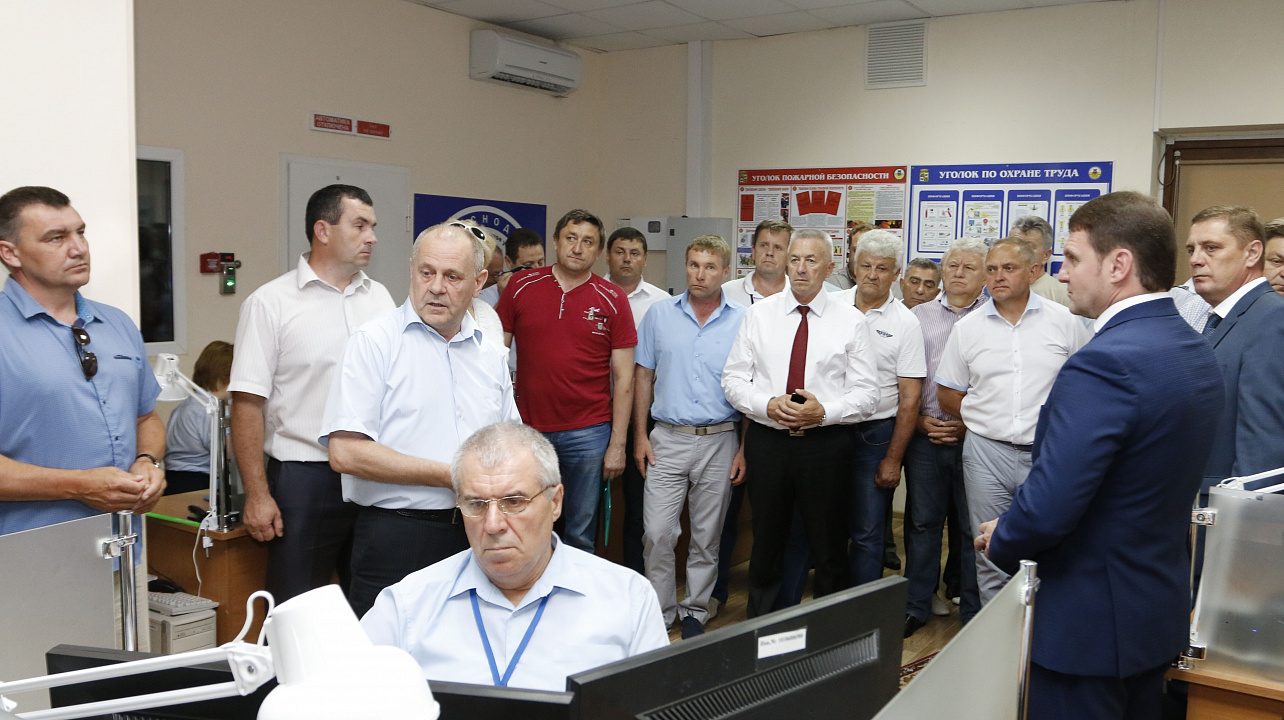 Делегация Волгоградской области познакомилась со службами мониторинга ситуации на улично-дорожной сети Краснодара