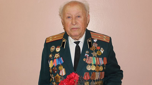 Участник Великой Отечественной войны Дмитрий Григорьевич Жалиев отметил 94-й день рождения