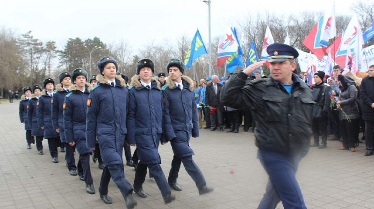 Жители Центрального округа приняли участие в торжественном митинге, посвященном освобождению Краснодара от немецко-фашистских захватчиков
