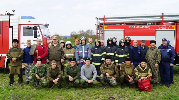Казаки-спасатели приняли участие в командно-штабных учениях