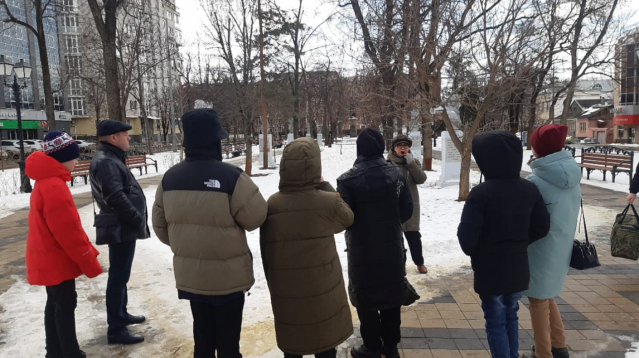 Дети, состоящие на профилактическом учете, посетили мероприятия к 80-летию освобождения Краснодара