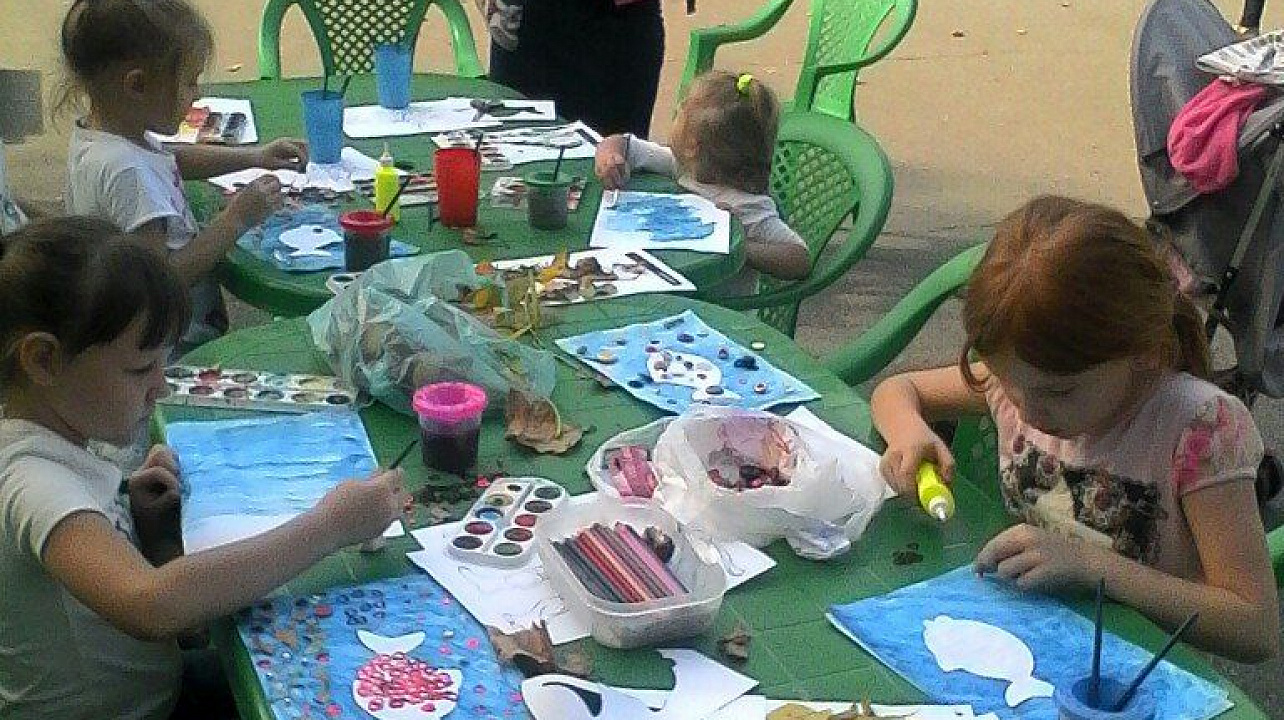 День творчества провели в Западном округе