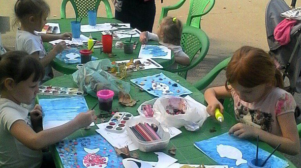 День творчества провели в Западном округе