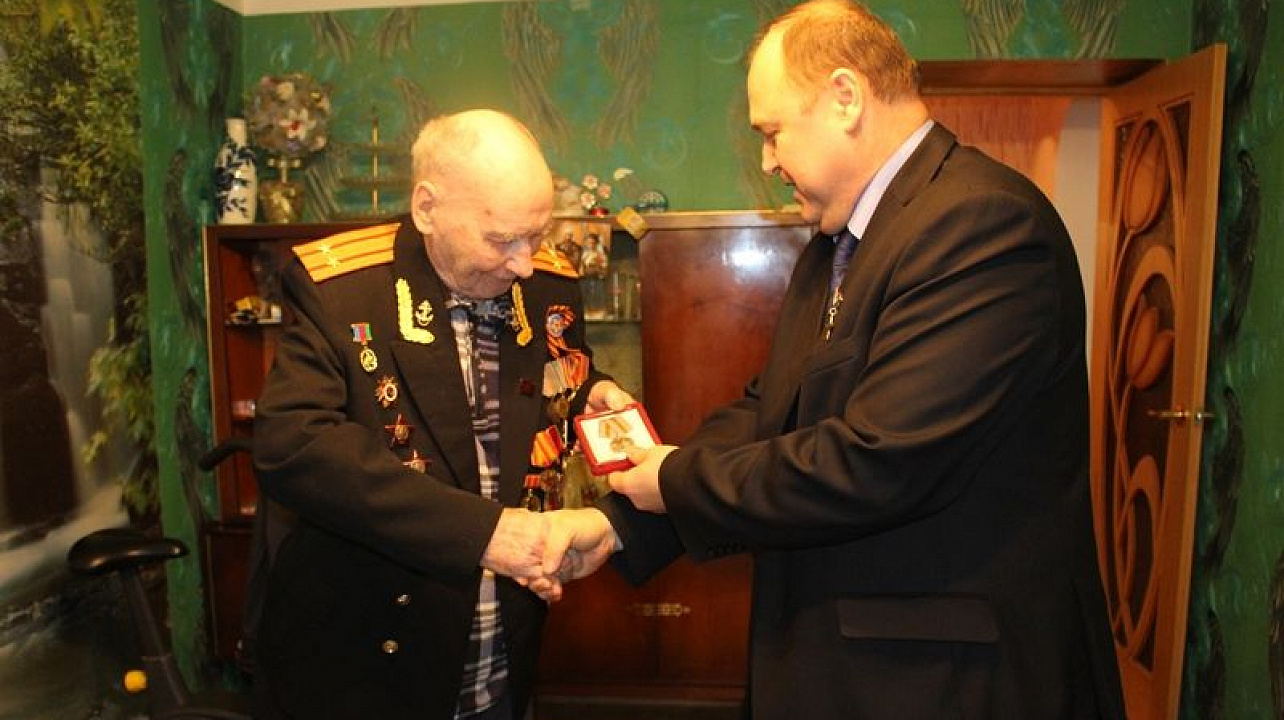 Участнику Великой Отечественной войны Ивану Ивановичу Гайдуку исполнилось 95 лет