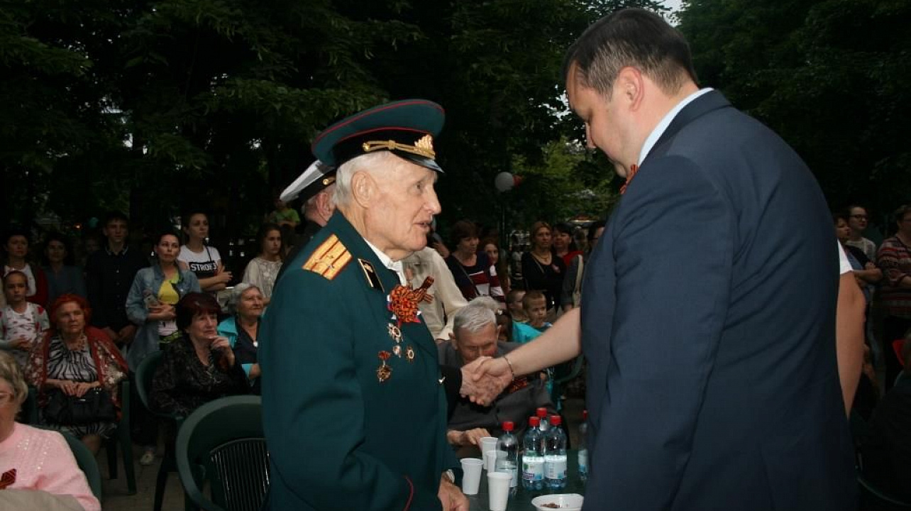 Ветеранов Прикубанского округа поздравили с Днем Победы